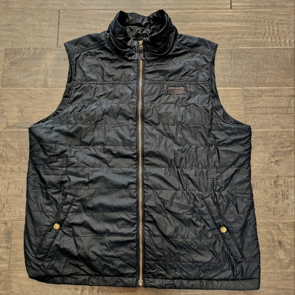 L.L. Bean Men's Lightweight Black Quilted Vest sz xl - Picture 7 of 7